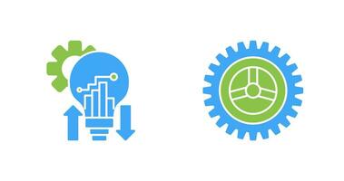 Analysis and Setting Icon vector