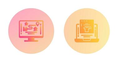 Tracking and Find Icon vector