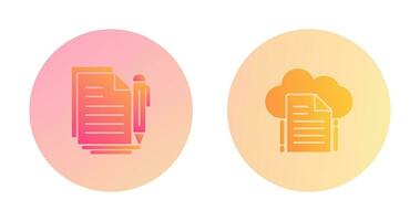 Document and File Icon vector