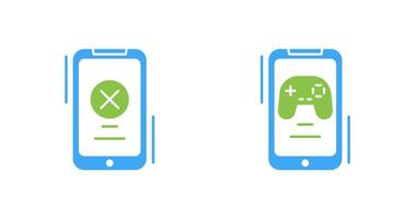 Block and Game Icon vector
