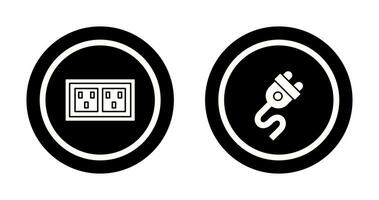 Socket and Plug Icon vector