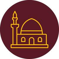 The Prophets Mosque Vector Icon