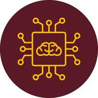 Artificial Intelligence Vector Icon