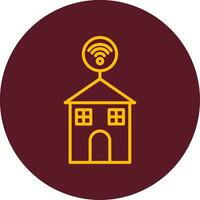 Smart House Vector Icon