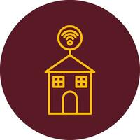 Smart House Vector Icon