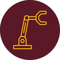 Robotic Arm Vector Icon