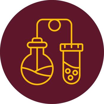 experimentos vector icono