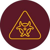 Biological Hazard Vector Icon