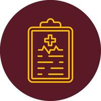 Medical Report Vector Icon