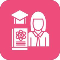 Teacher Female Vector Icon