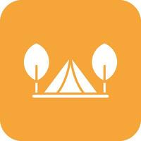 Tent Vector Icon