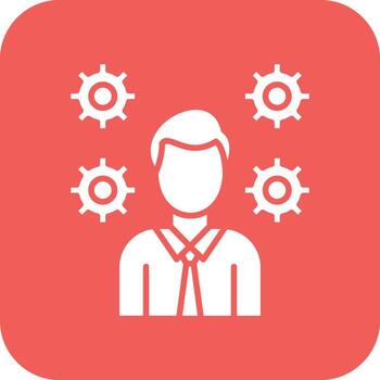 administración vector icono