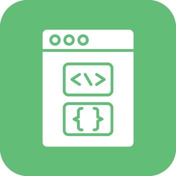 Programming Language Vector Icon