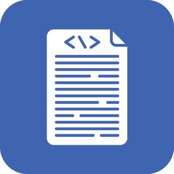 Source Code Vector Icon
