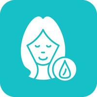 Oily Skin Vector Icon