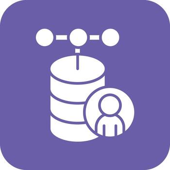 Client Database Vector Icon