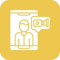 Video Chat Vector Icon