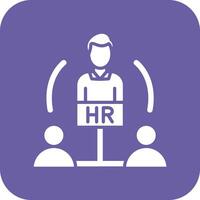 Hiring Manager Vector Icon