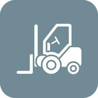 Forklift Vector Icon