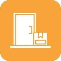 Delivery On Doorstep Vector Icon