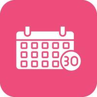 30 Days Challenge Vector Icon