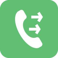 Call Forwarding Vector Icon