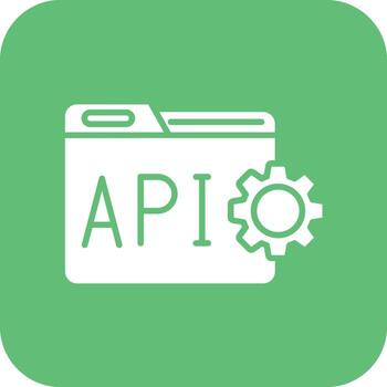 api interfaz vector icono