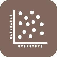 Scatter Plot Vector Icon