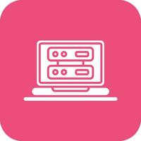 Shared Web Hosting Vector Icon