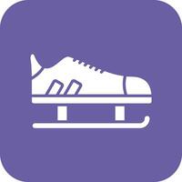 Ice Skates Vector Icon