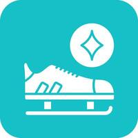 Skates Sharpening Vector Icon