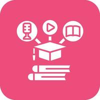 Blended Learning Vector Icon