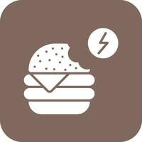 Eating Quickly Vector Icon