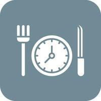 Eating Slowly Vector Icon