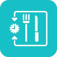 Intermittent Fasting Vector Icon