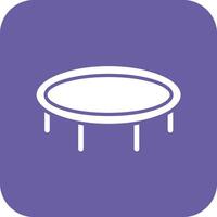 Trampoline Vector Icon