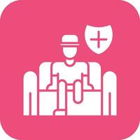 Disability Insurance Vector Icon