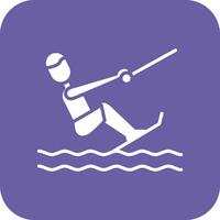 Wakeboarding Vector Icon