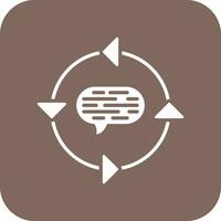 Feedback Loop Vector Icon