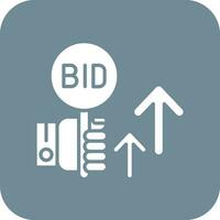 Dynamic Auction Vector Icon