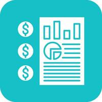 Financial Statement Vector Icon