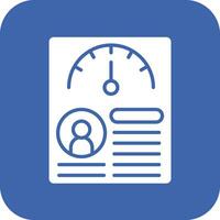 Business Credit Score Vector Icon