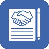 Franchise Agreement Vector Icon