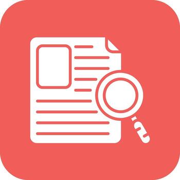 Case Study Vector Icon