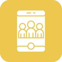 Online Community Vector Icon