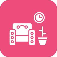 House Sitting Vector Icon