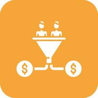 Conversion Rate Vector Icon