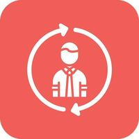 Job Rotation Vector Icon