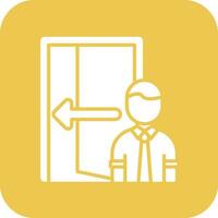 Exit Interview Vector Icon