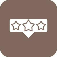 Star Rating Vector Icon